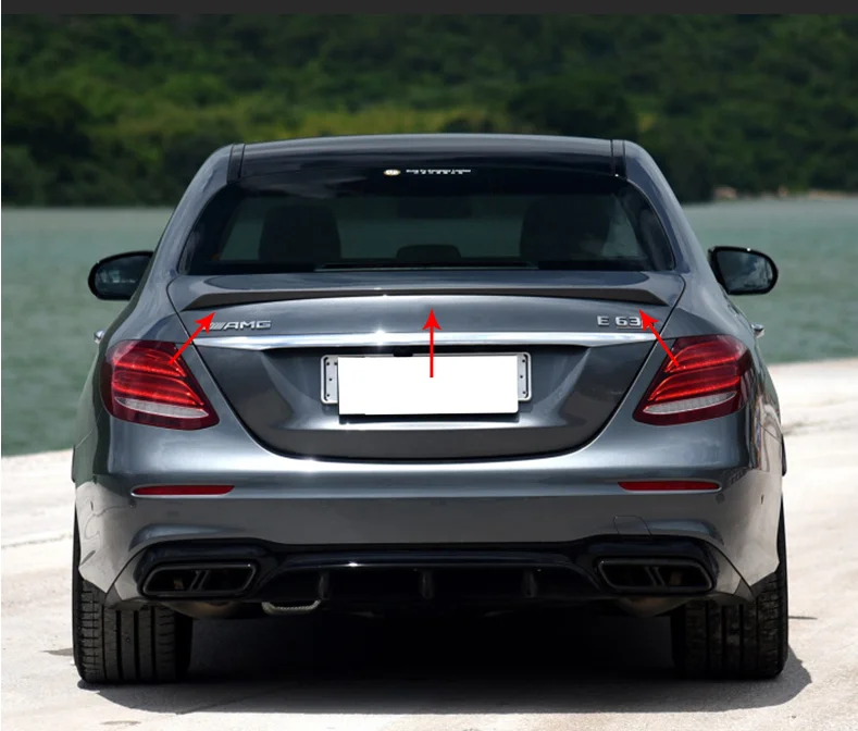 Alerón trasero ABS Mercedes Clase E W213 E200 E300 2013-2019 - imagen 5