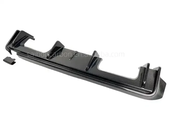 Difusor trasero de fibra de carbono para BMW M3 G80 y M4 G82 - imagen 3