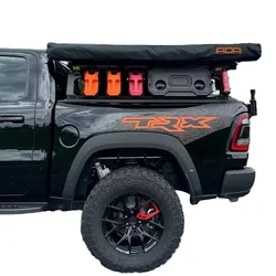 Barra antivuelco de aluminio para camioneta 4x4 con sistema de carga
