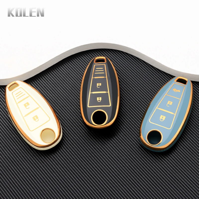 Funda de TPU para mando de coche Suzuki, carcasa protectora de llave - imagen 3