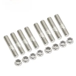 Pernos de escape M10x1,25 acero inoxidable con brida colector – Toyota Honda Nissan