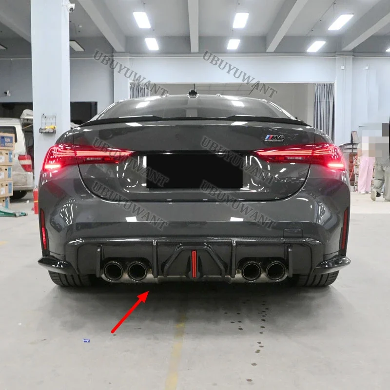 Difusor trasero de carbono para BMW M3 G80 y M4 G82/G83 – perfil bajo - imagen 5