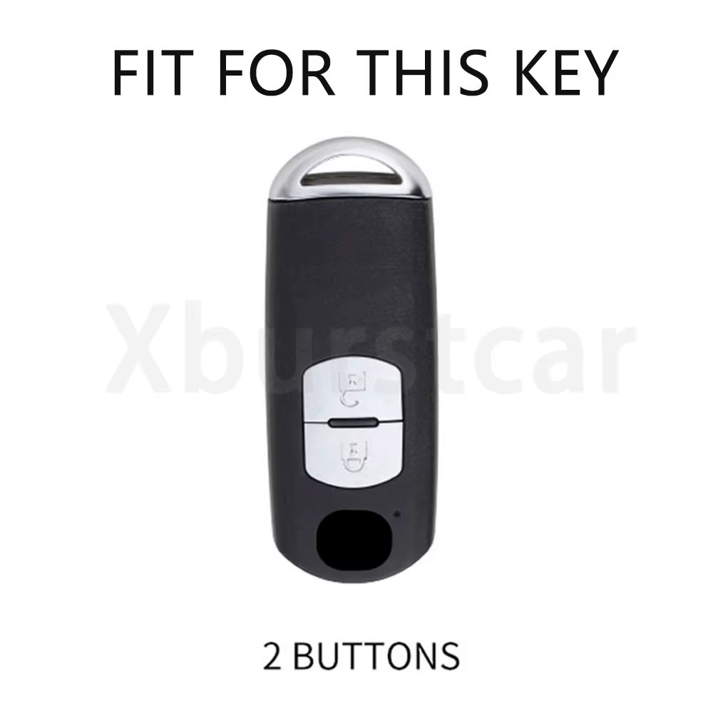 Funda de TPU para llave Mazda de dos botones