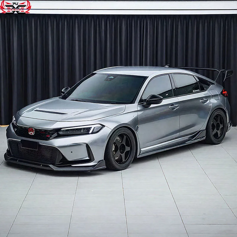 Labio parachoques carbono FL5 Type R – Honda Civic MK11 - imagen 2