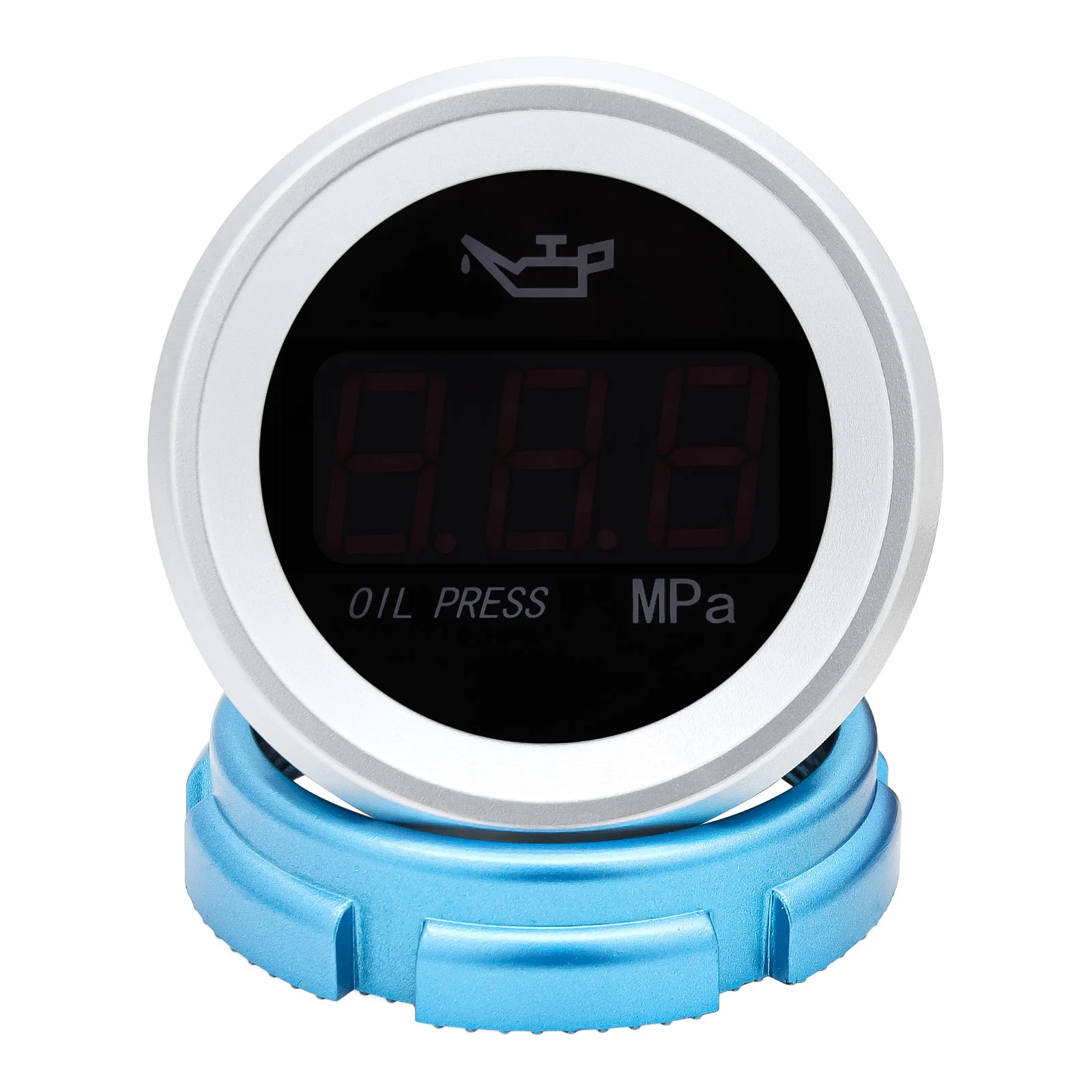 Medidor de presión de aceite digital AD 52 mm con alarma 1/8 NPT - imagen 3