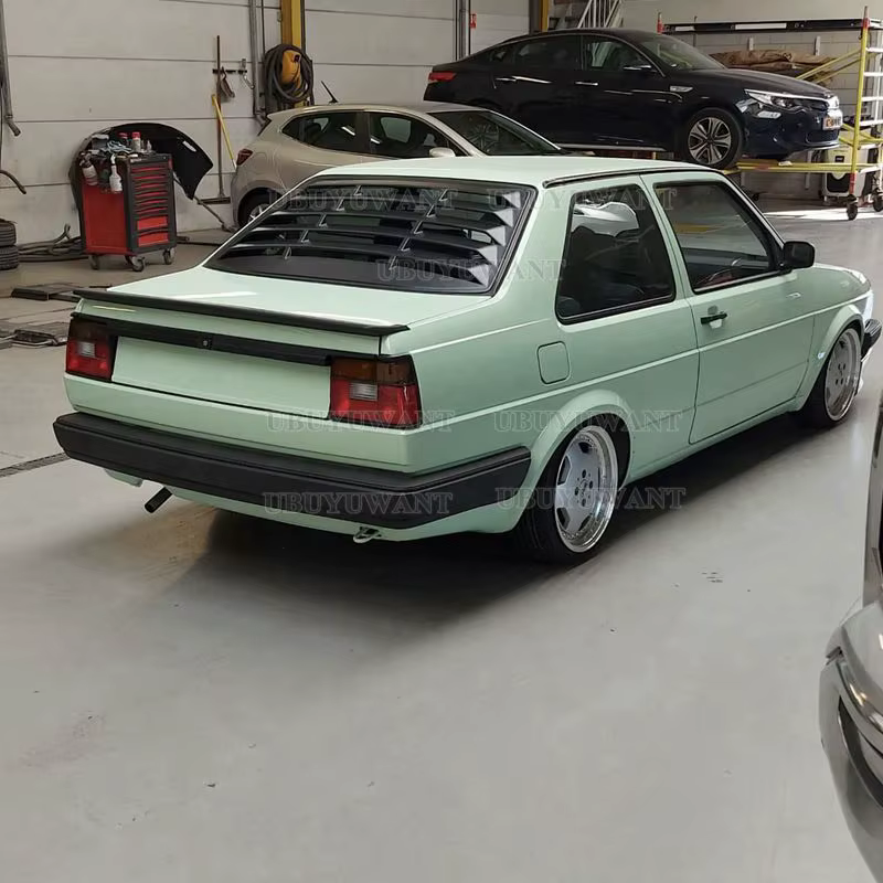Alerón trasero estilo ABT en fibra FRP para Volkswagen Jetta Mk2 - imagen 3