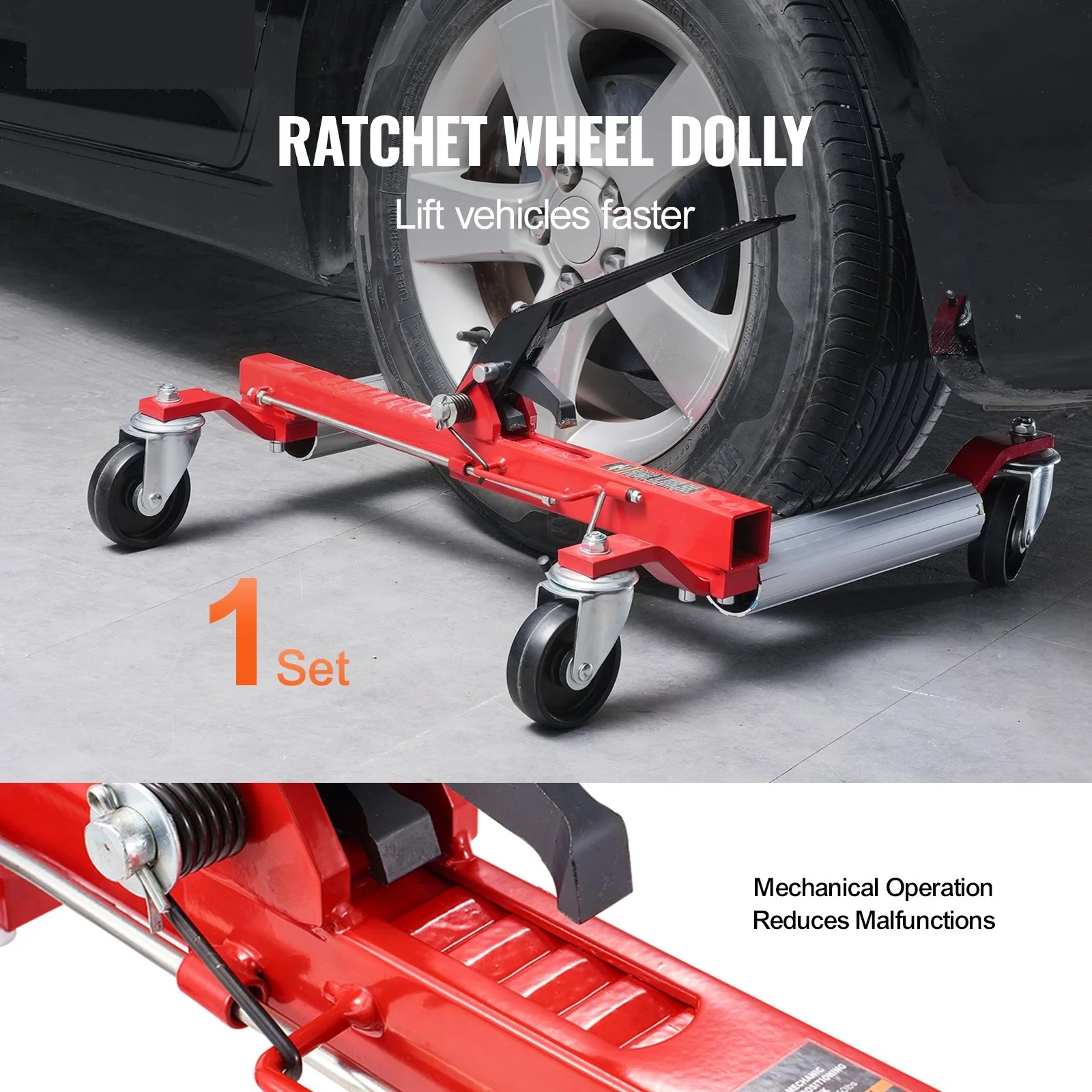 Rueda Dolly universal para remolque y rescate vehicular - imagen 3