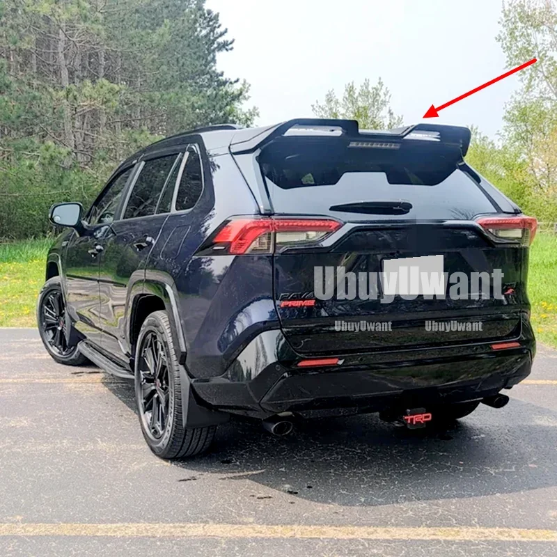 Alerón trasero ABS sin pintar para Toyota RAV4 2019-2020 - imagen 5