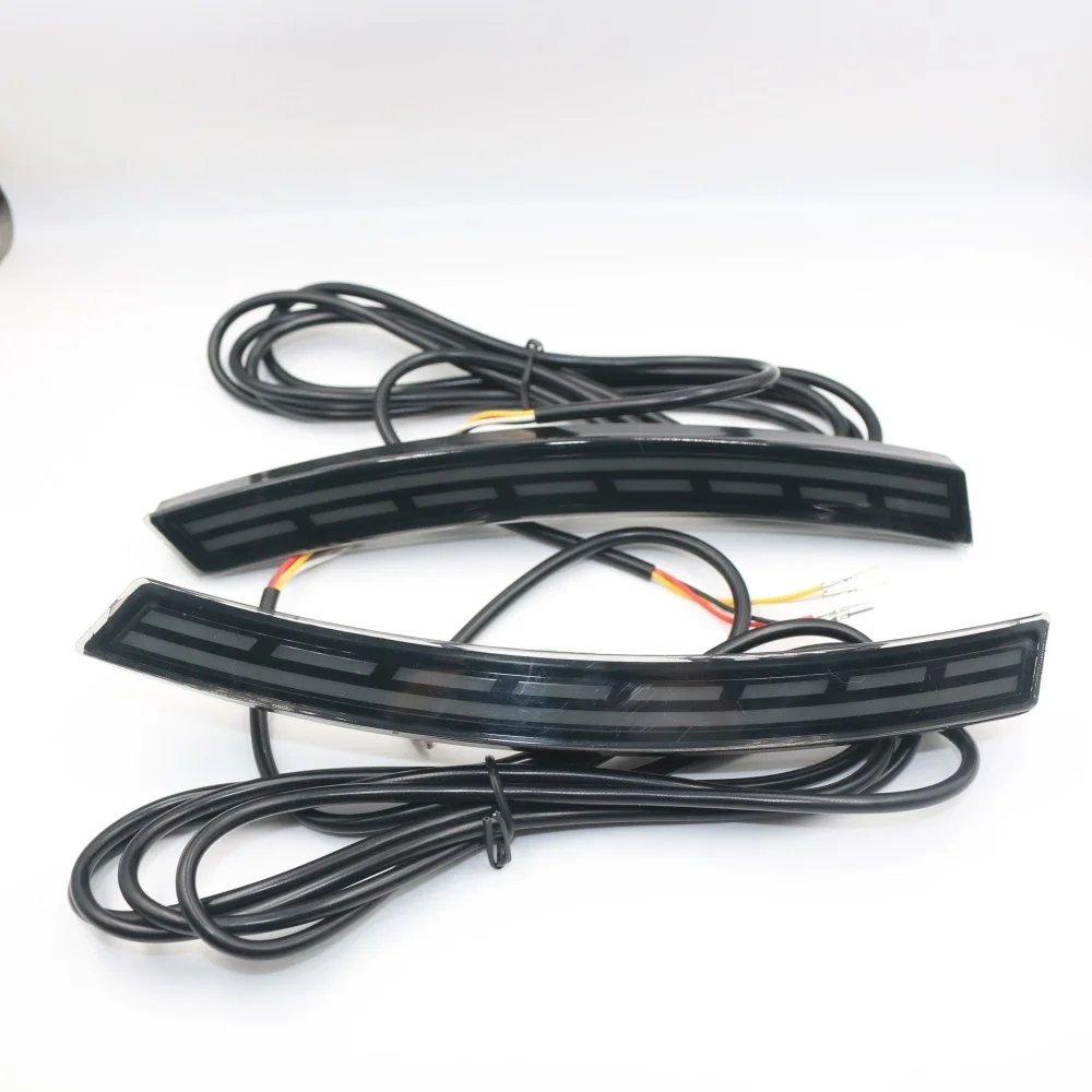 Para Honda CRV 2023 años lámpara de arco de rueda tres colores Streamer luz de guardabarros lateral - imagen 3