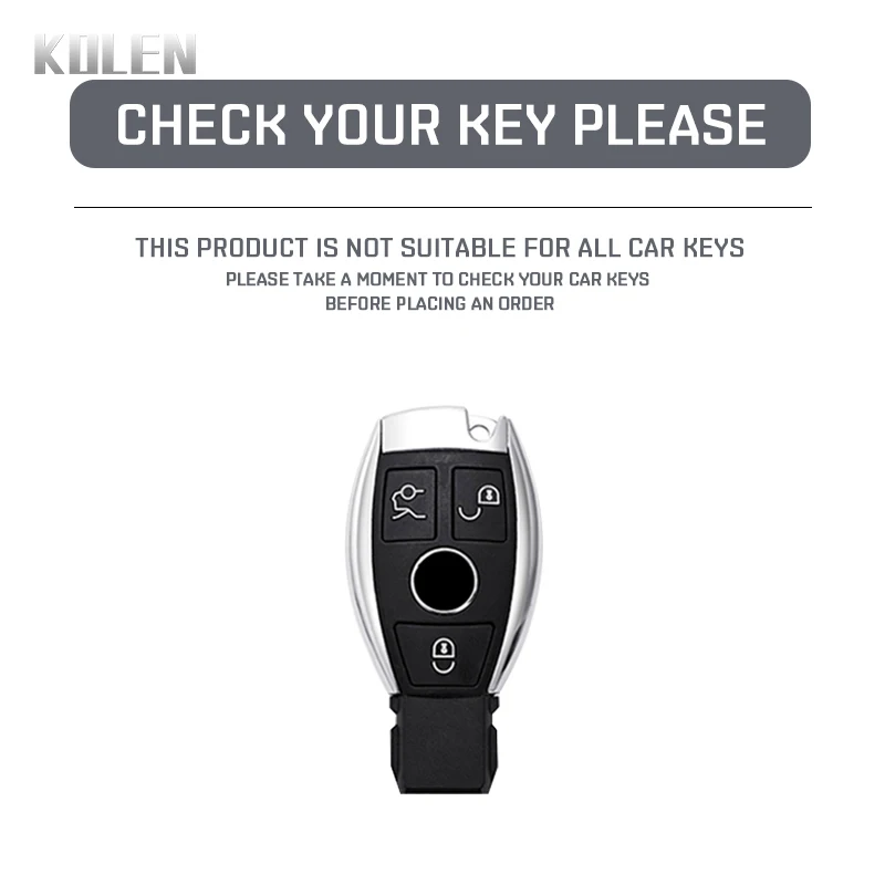 Funda TPU protección llave coche Mercedes-Benz Clase A C E GLA – Protector anticgolpes - imagen 3