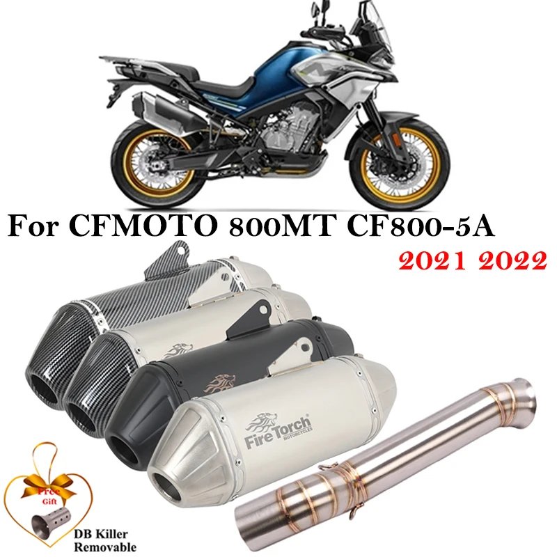 CFMOTO 800MT Slip-On silenciador de escape 2021-2022 - imagen 4