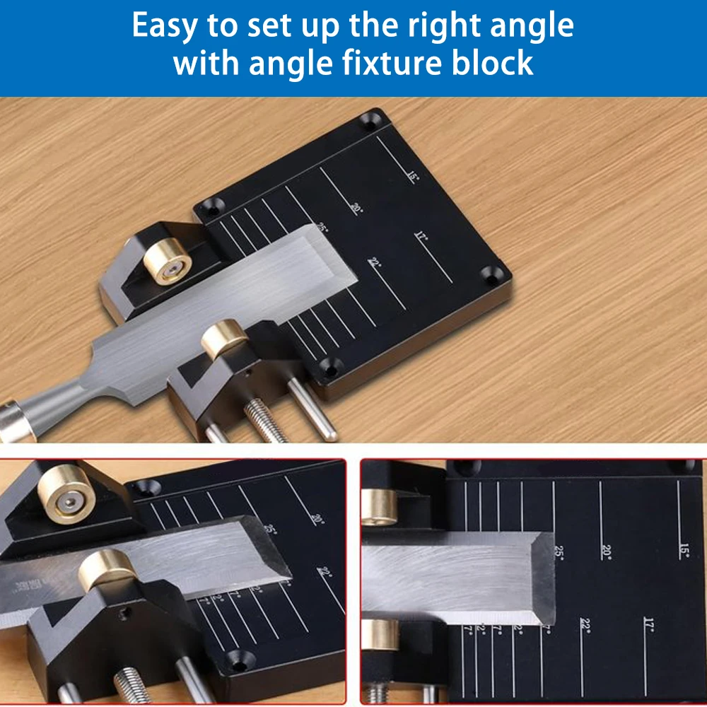 Cincel guía ajustable afilado para madera y metal - imagen 5