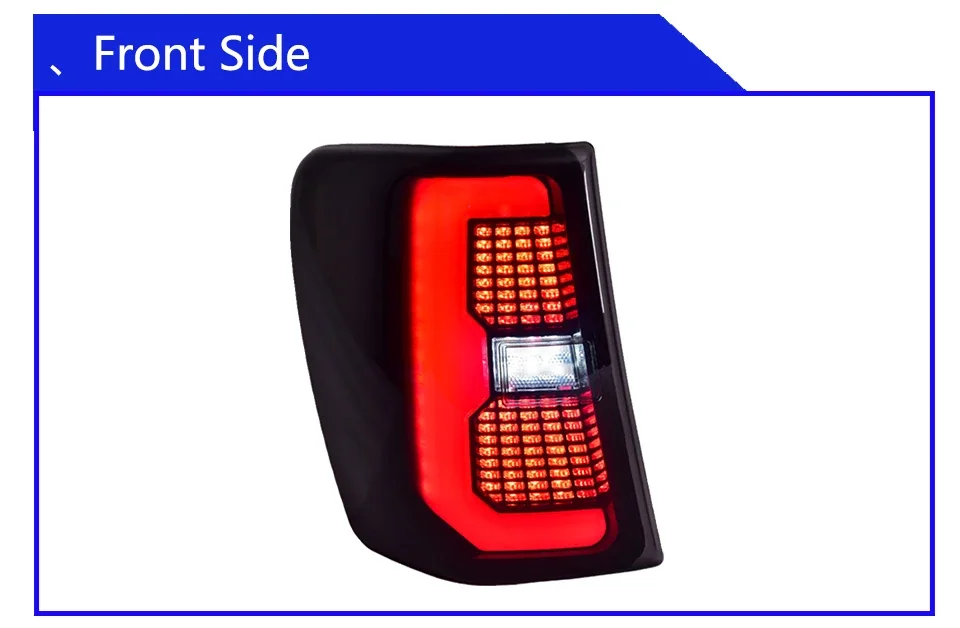 Comparativa de conectores originales vs. nuevo conjunto de luces