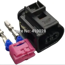 Conector eléctrico Shhworldsea 4D0971992 de 2 pines para VW y Audi