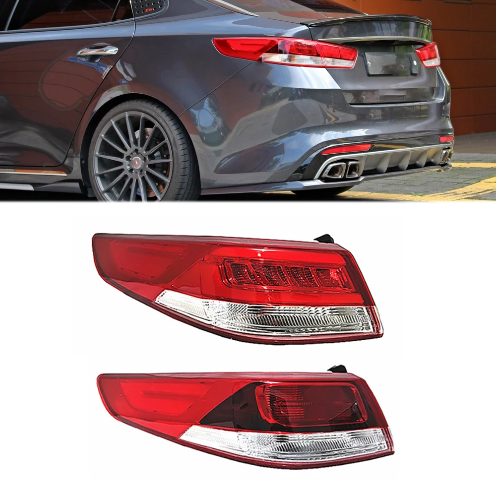 Luz LED trasera para KIA K5 Optima, lámpara de señal de giro, antiniebla, izquierda y derecha, exterior, 2016, 2017, 2018