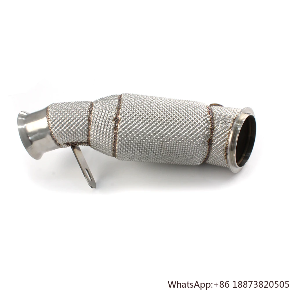 Downpipe DN55 BMW M2 F87 N55 3.0T turbo – Acero inoxidable