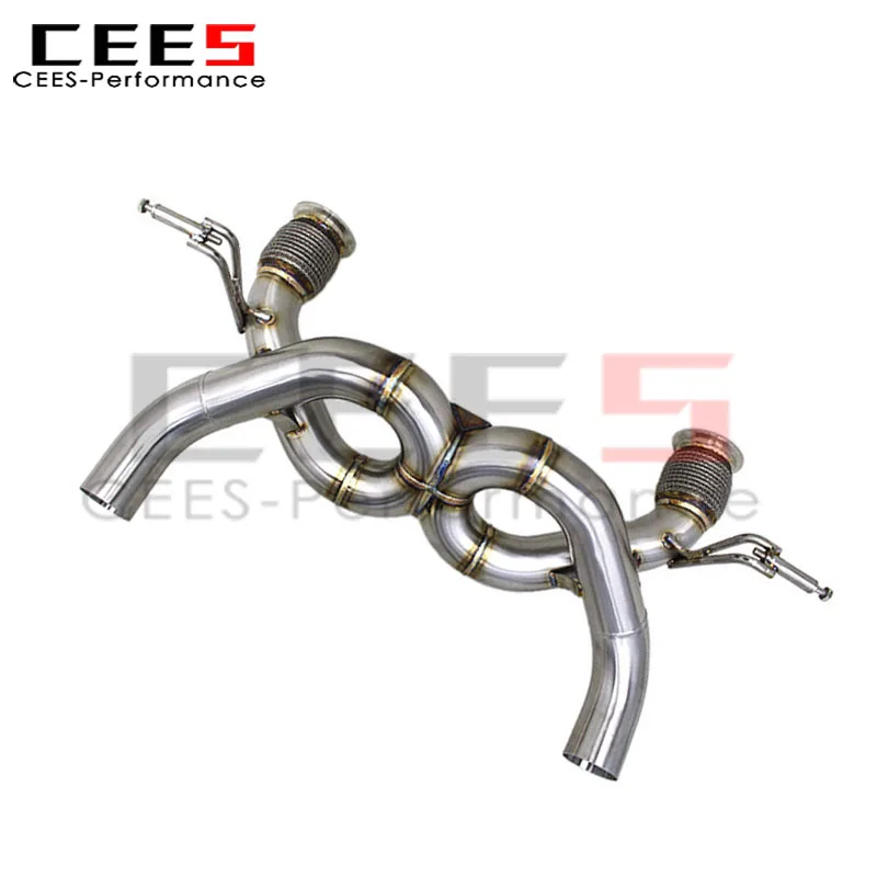 Sistema de escape recto CEES Racing para Lamborghini Huracán EVO 5.2 - imagen 5