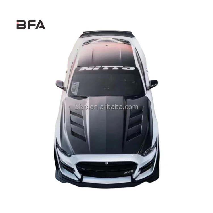 Nuevo capó de fibra de carbono estilo AC para Mustang 2015-2023 - imagen 4