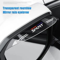 Visera antilluvia universal para espejo retrovisor de coche
