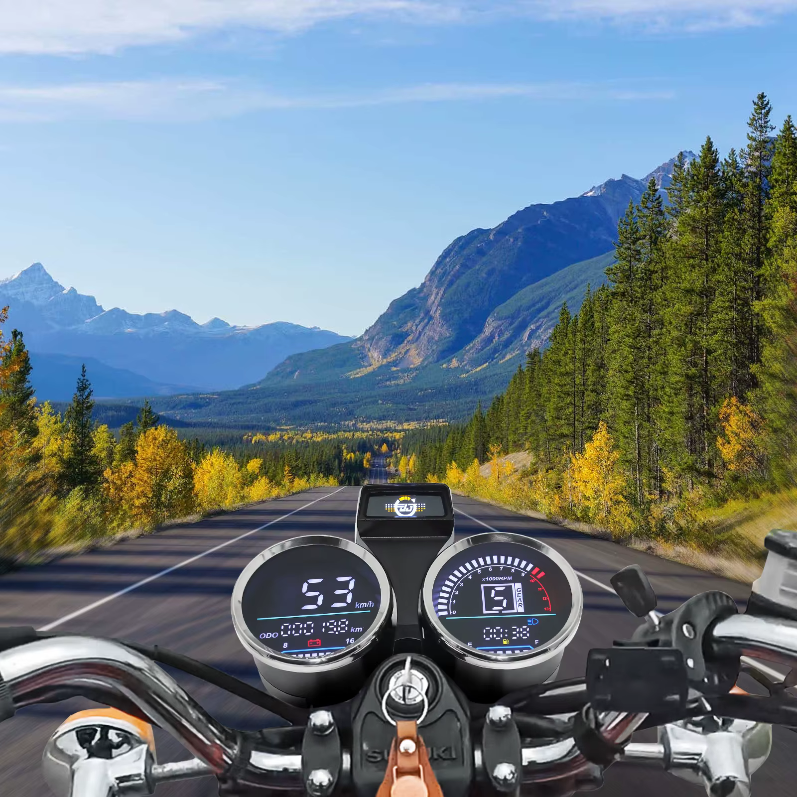 Velocímetro y tacómetro para motocicleta Suzuki GN125