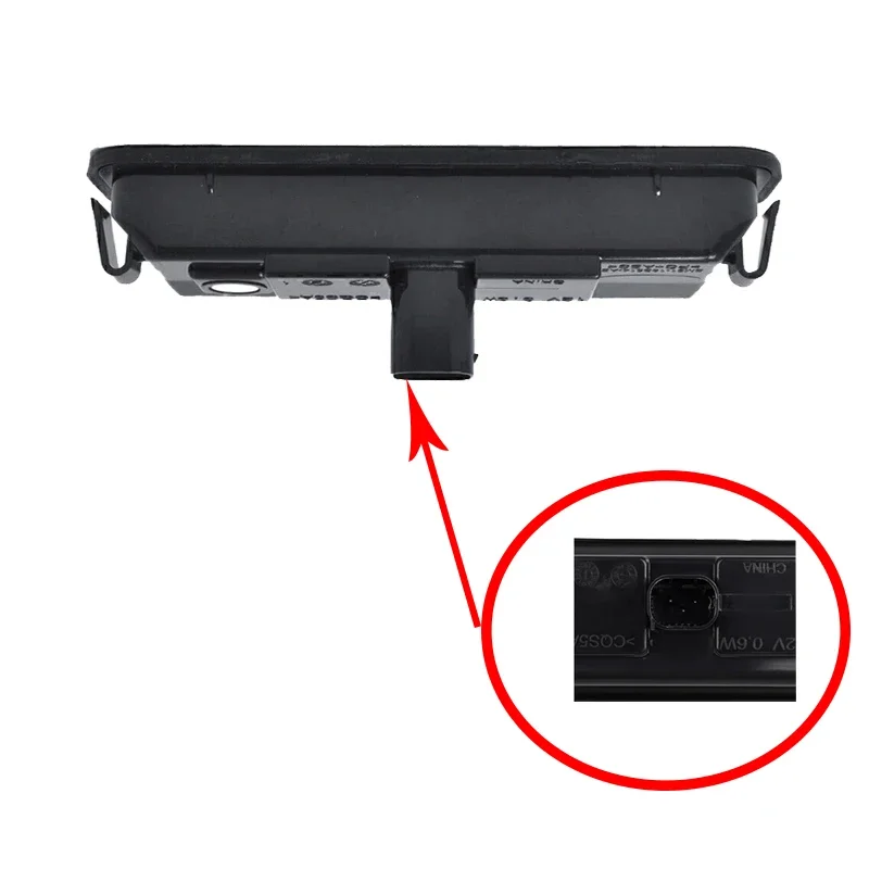 Accesorios de repuesto para luz de matrícula de lámpara LED, piezas negras BM51-19B514-AE con microinterruptor para Ford Focus - imagen 5