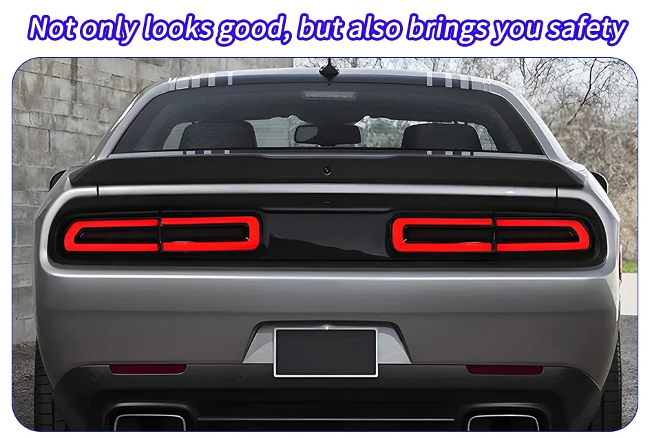 Montaje de lámparas traseras Dodge Challenger