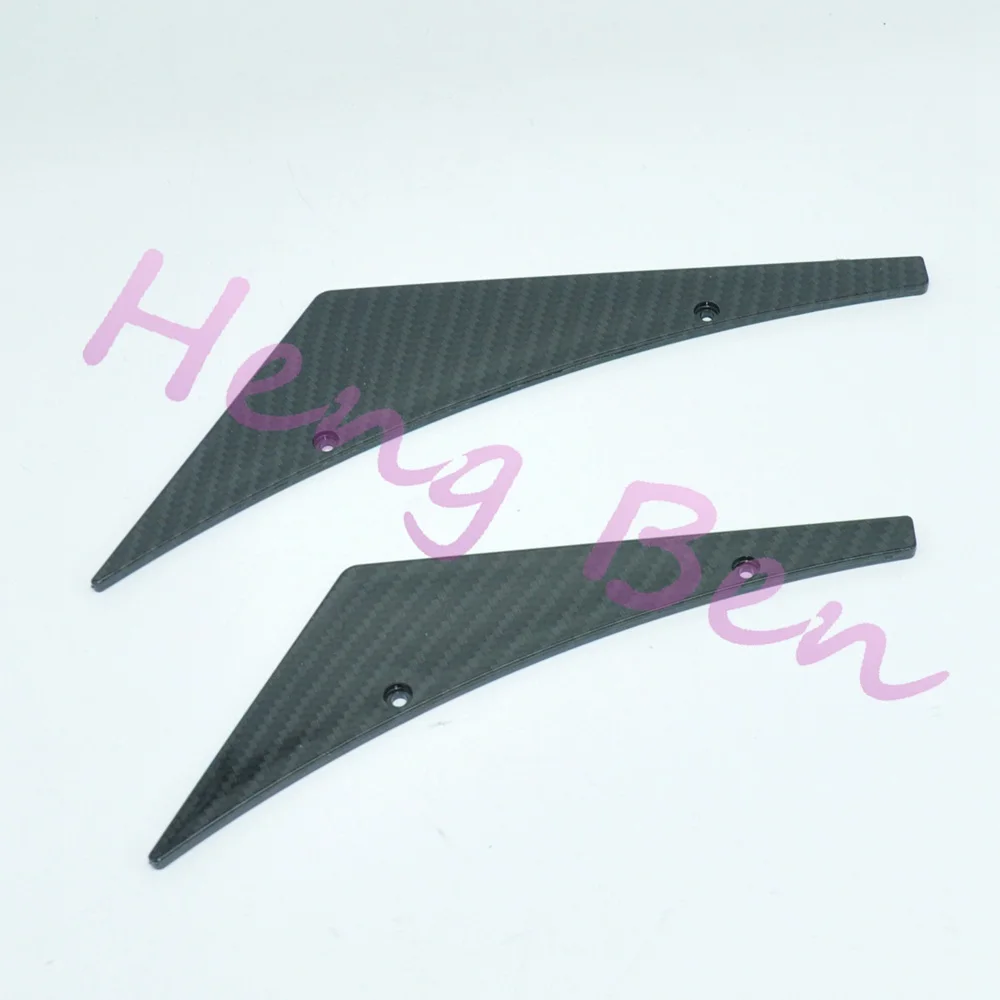 Canards de fibra de carbono para labio parachoques delantero Honda Fit - imagen 4