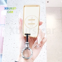Funda llave remota dorada para Chery Tiggo 4 5X 7 Pro 8 Exeed