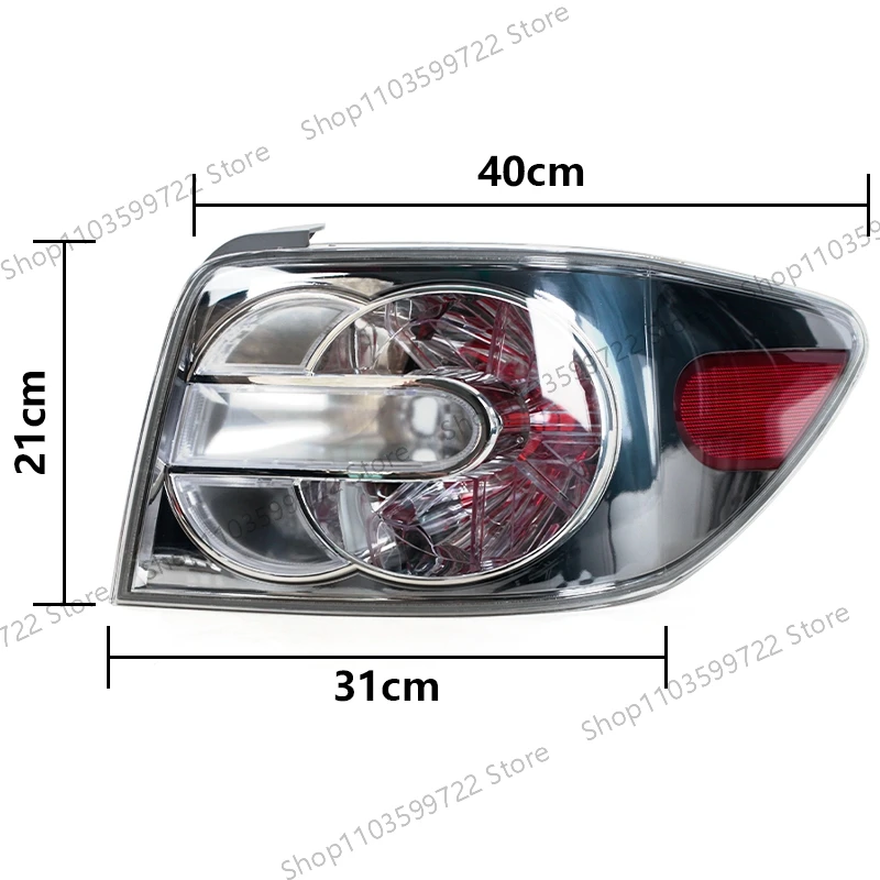 Carcasa señal giro y marcha atrás Mazda CX7 2008-2011 sin bombilla - imagen 3