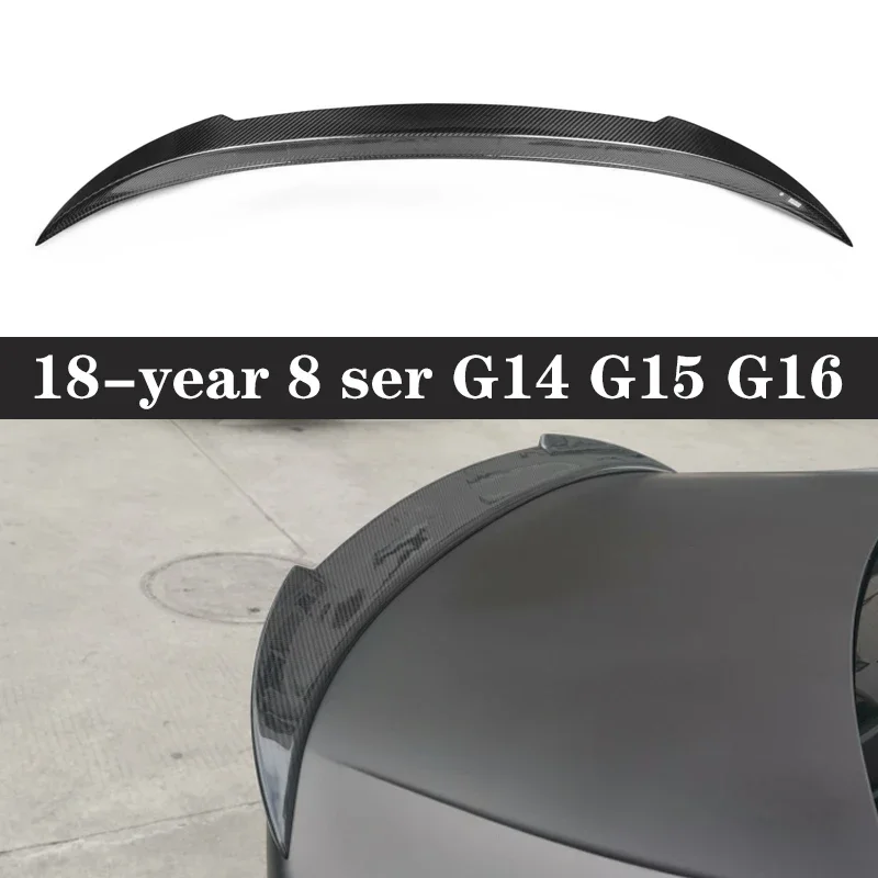 Alerón trasero fibra de carbono BMW M8 Serie 8 G14 G15 G16 - imagen 4