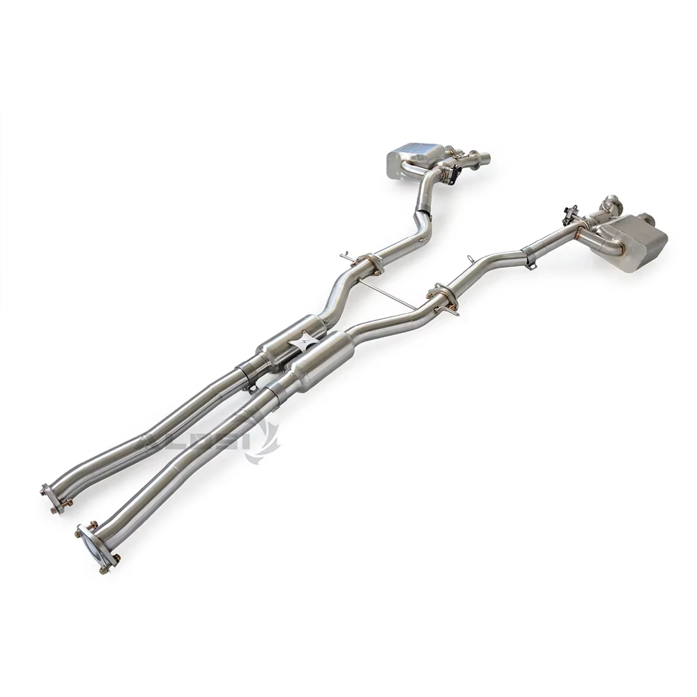 Escape de retroceso con acabado pulido