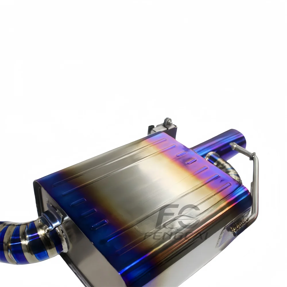 Silenciador trasero de titanio con válvula para Mercedes E200/E300 - imagen 5