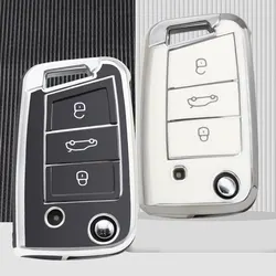 Funda TPU para llave VW Golf 7, Tiguan, SEAT León y Skoda Octavia