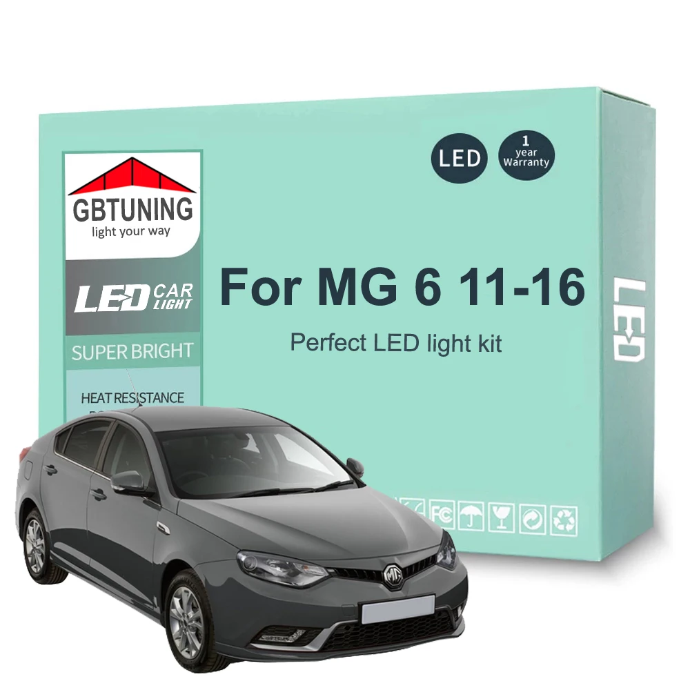 Bombillas LED CANBUS para interior MG6 2011-2016