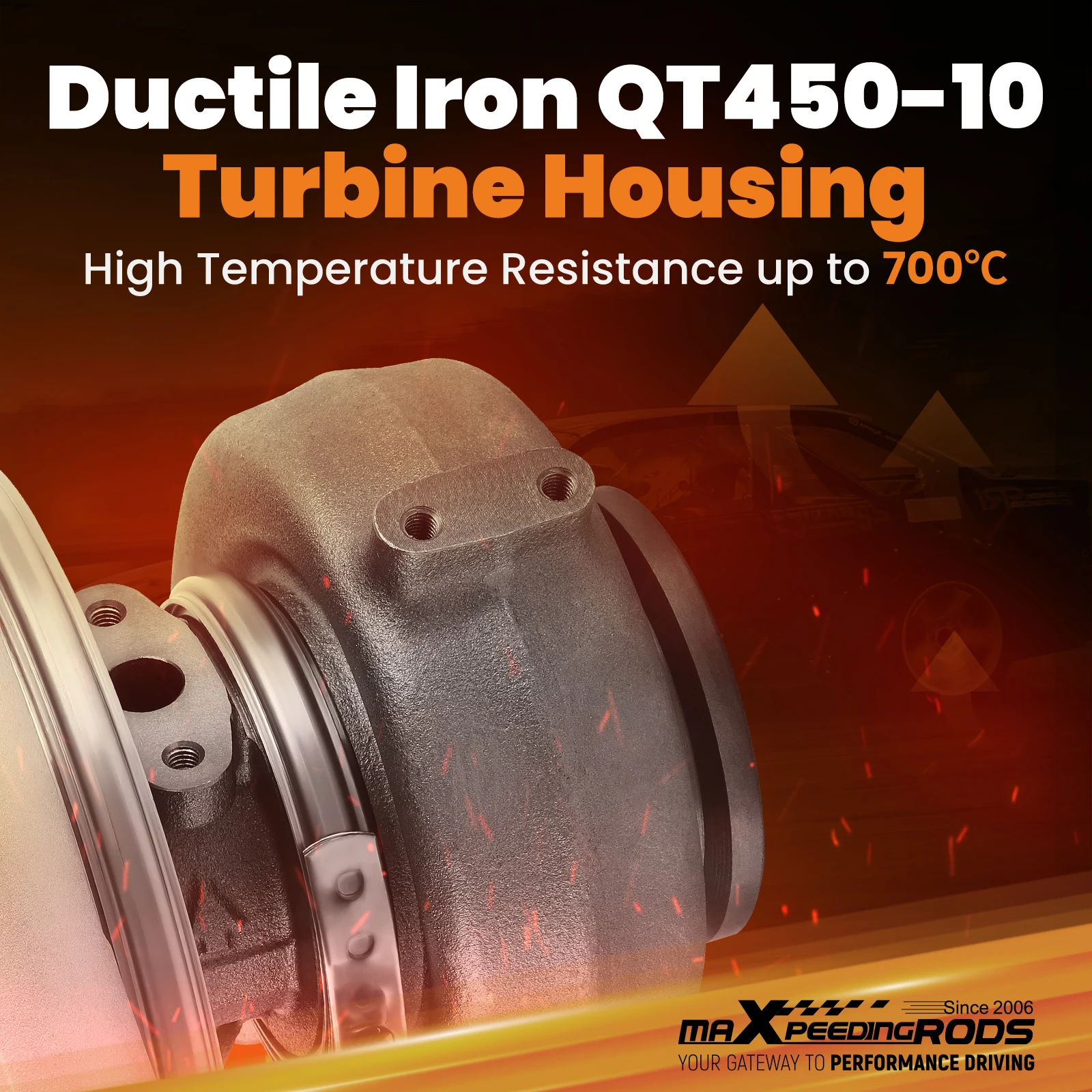 Turbocompresor HX55 Garrett para Detroit Freightliner DD15 Diesel - imagen 3