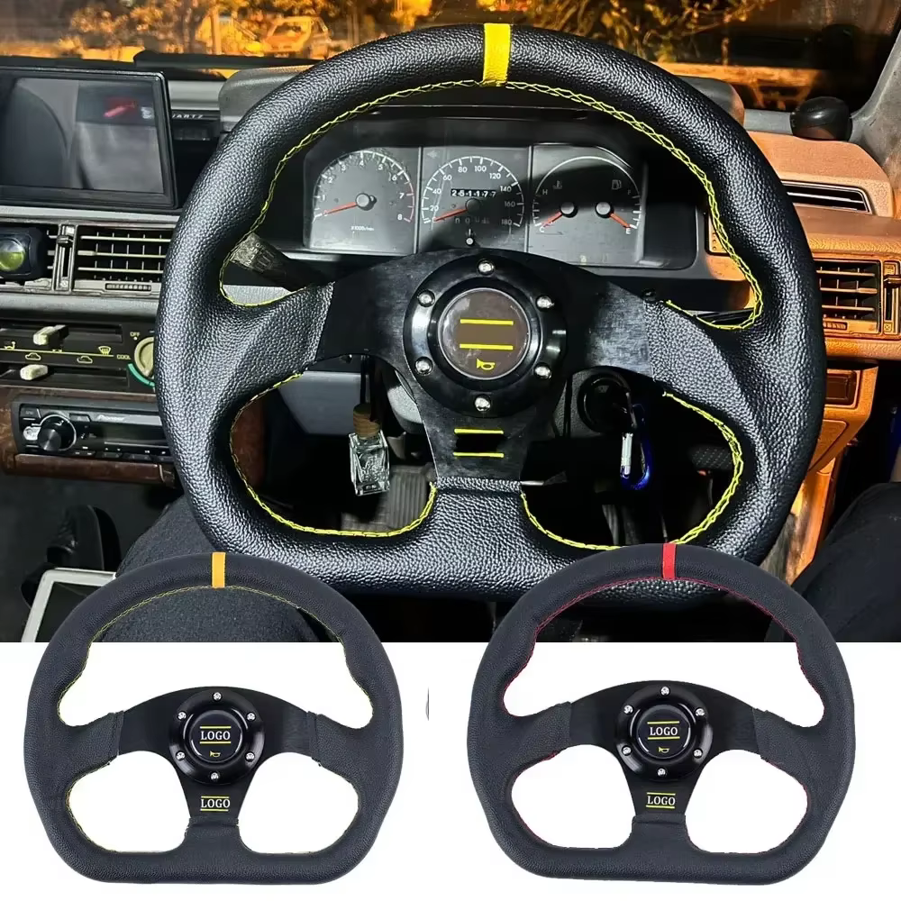 Volante drift universal de aluminio 320 mm para carreras de derrapes – Honda y Toyota - imagen 3