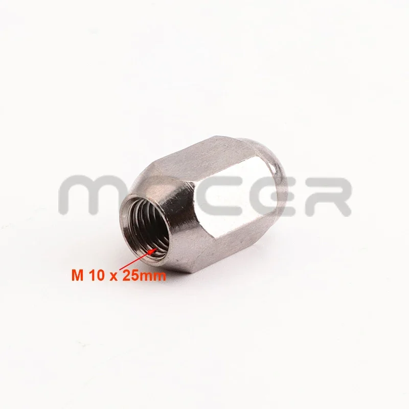1 Uds M10X1.25 tuerca de cubo de rueda para Buggy UTV Quad Bike vehículo Scooter Moto llanta de aleación de aluminio accesorios de motocicleta - imagen 5