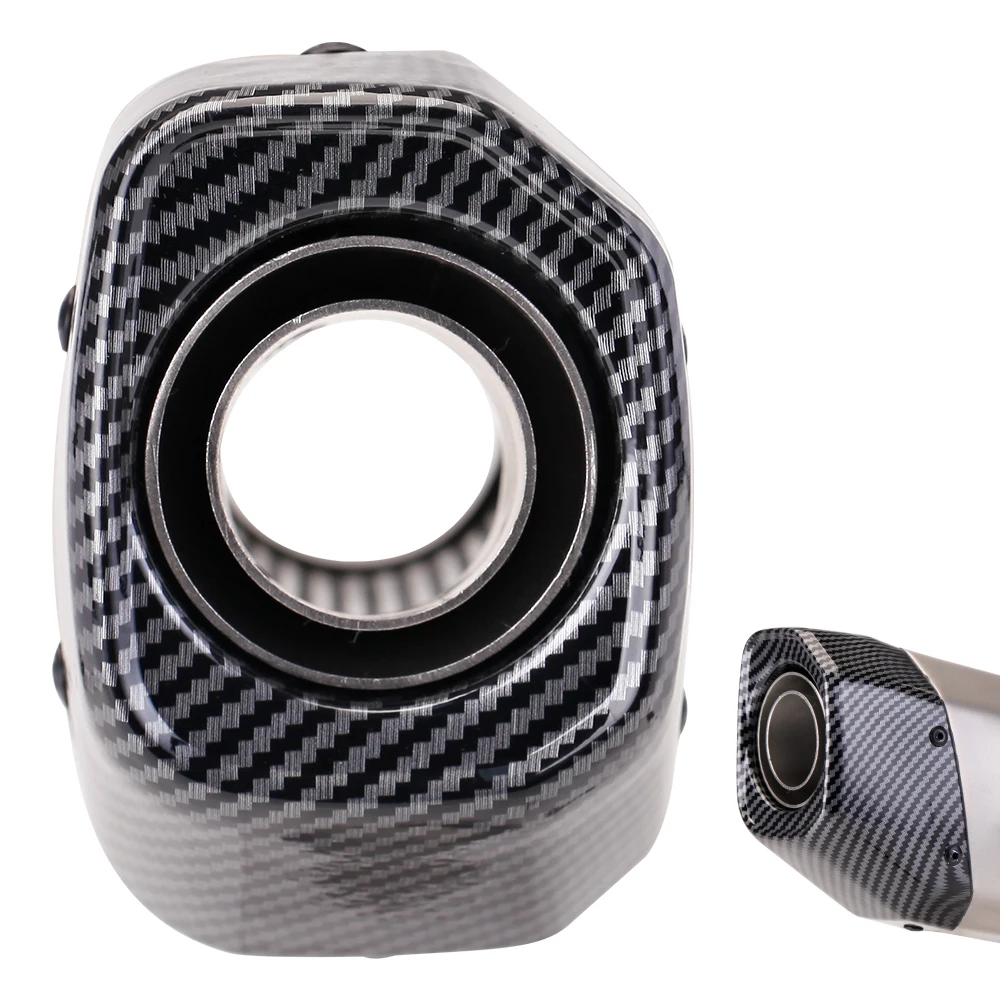 Silenciador de escape BMW F750GS F850GS con tubo de enlace medio - imagen 4