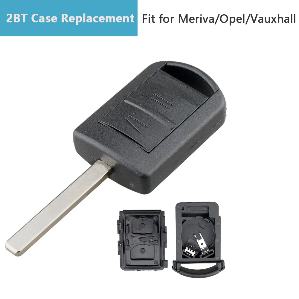 Carcasa de llave Opel 2 botones para Agila Meriva Corsa C Combo - imagen 2