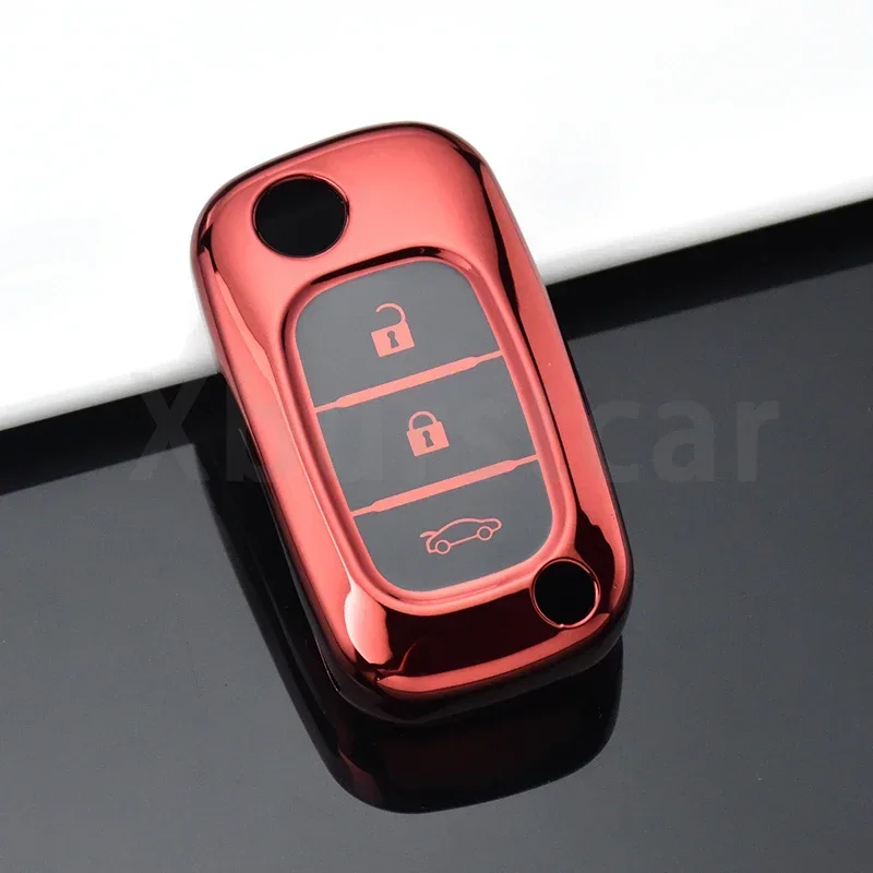 Funda de llave TPU 3 botones – Renault Clio Megane y LADA Vesta - imagen 4