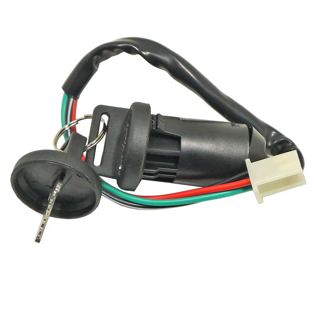 Interruptor de encendido con llave 4 pines para moto y ATV universal - imagen 4