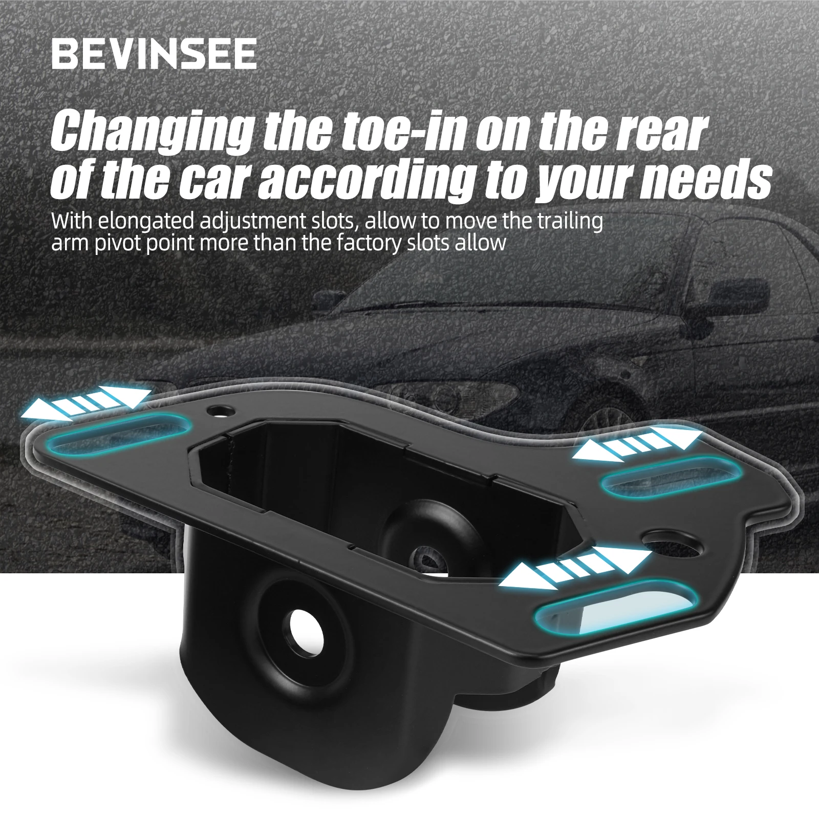 Brazos traseros regulables de convergencia para BMW E36, E46 y Z4 - imagen 4