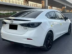 Alerón de maletero ABS negro brillante para Mazda 3 2014-2019