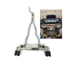 Escape deportivo CSZ catback Valvetronic con válvulas para BMW 540i G30 B58 3.0T