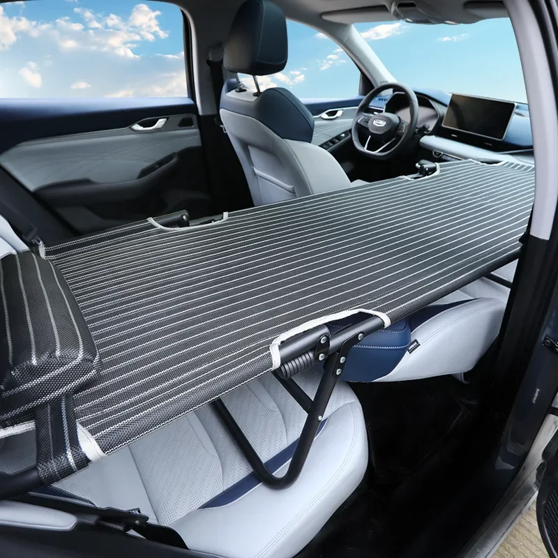 Cama plegable para coche de camping con asiento trasero
