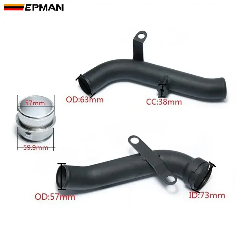Kit tubo refuerzo turbo VW Golf MK5/MK6 GTI Scirocco Audi TT A3 2.0 TSI - imagen 2