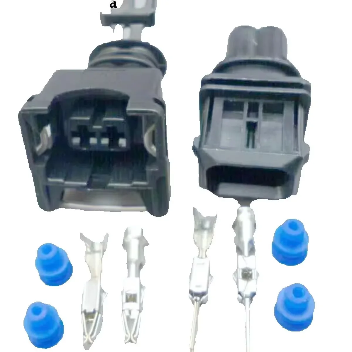 Detalle del conector EV1 de 3,5 mm para aplicaciones automotrices
