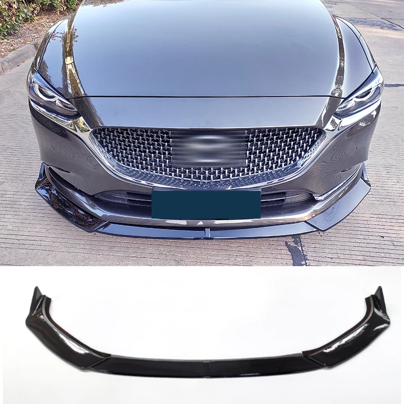Difusor frontal Mazda 6 Atenza 2020-2021 con labio y placa protectora