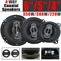 Altavoces Coaxiales Universales 4-6'' 300W para Puertas de Coche