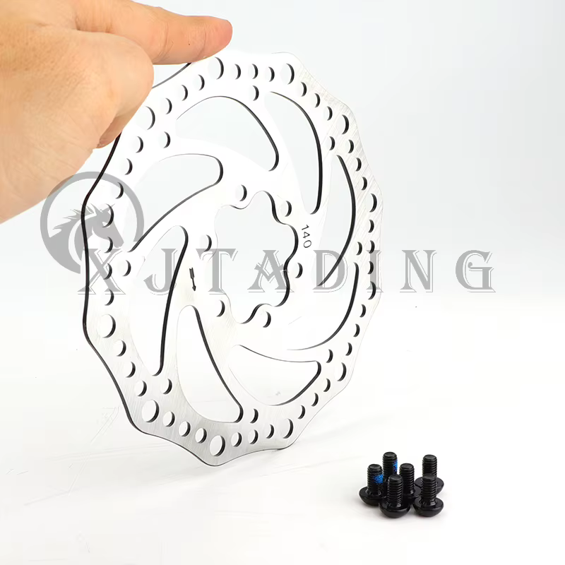 Disco de freno de acero inoxidable Ø140 mm para patinete eléctrico Apollo, Zero y Kaabo - imagen 2
